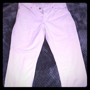 NWOT White capris